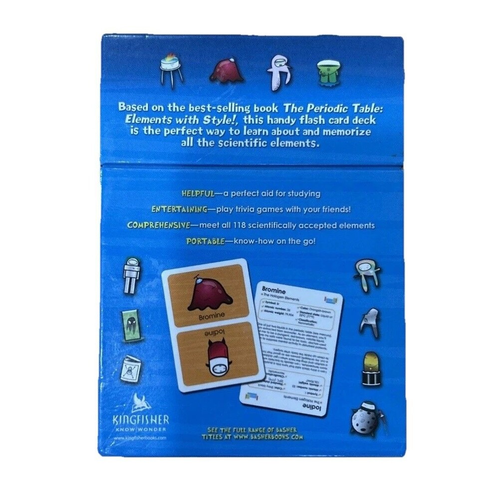 Basher Science Periodic Table Flash Cards - Picture 8 of 16
